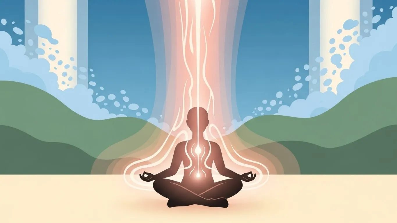 A detailed image emphasizing gentle hands, perhaps holding an ethereal light or water, symbolizing nurturing and the safe receiving of energy.