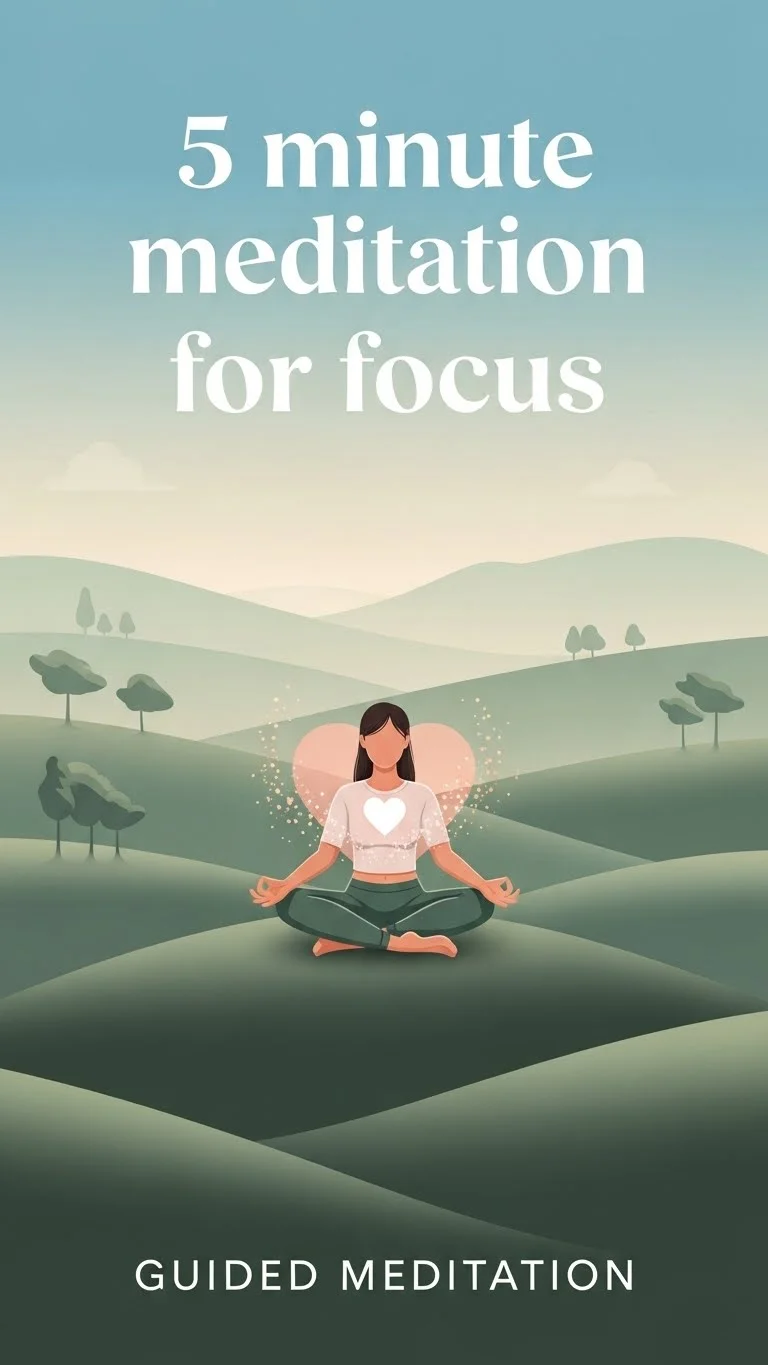 5-Minute Meditation for Focus: Boost Productivity Fast